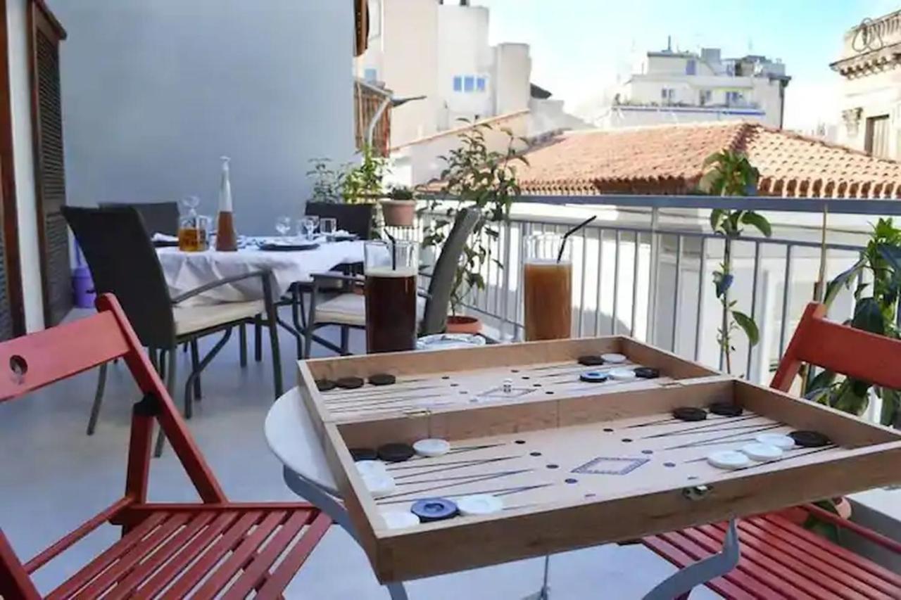 Openair Hot Tub/Big Balcony/Great Boutique Apt Atene Esterno foto