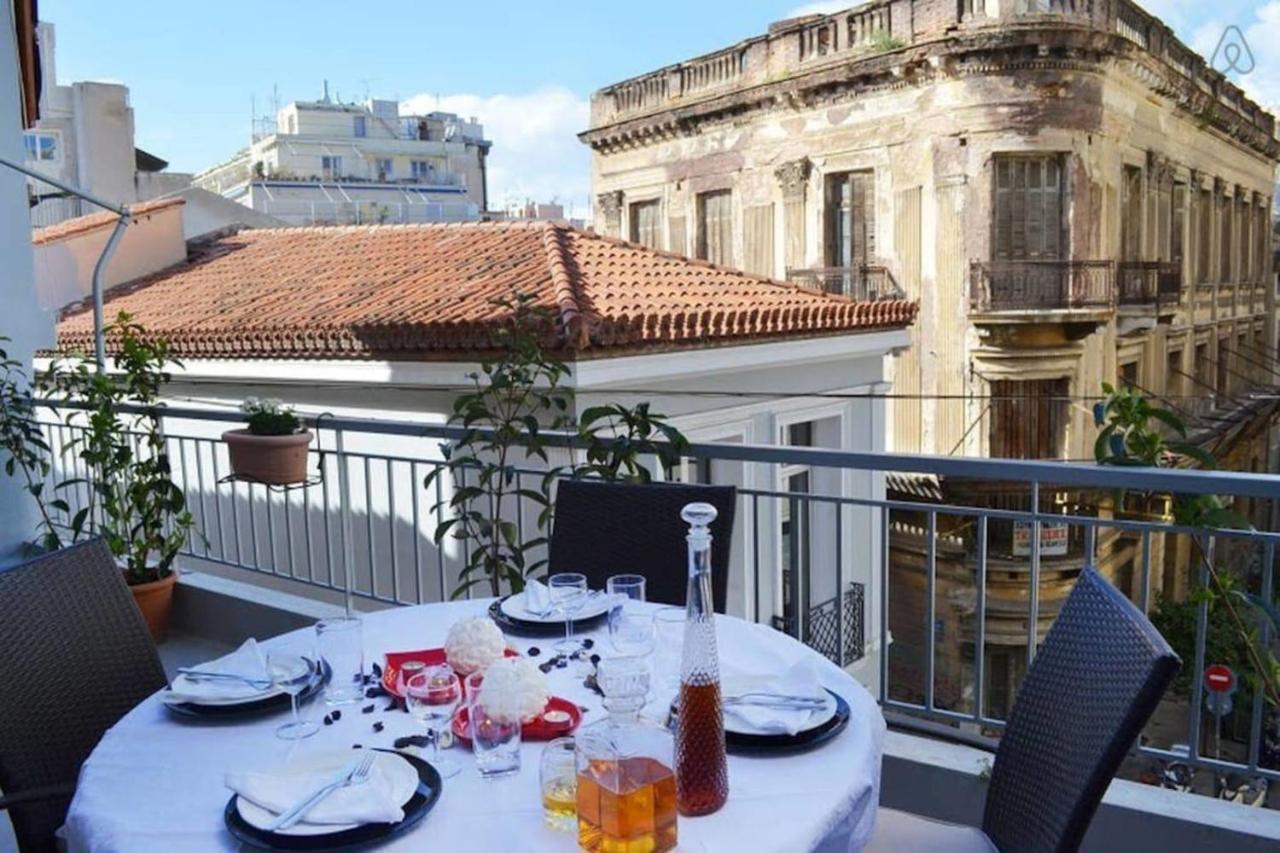 Openair Hot Tub/Big Balcony/Great Boutique Apt Atene Esterno foto
