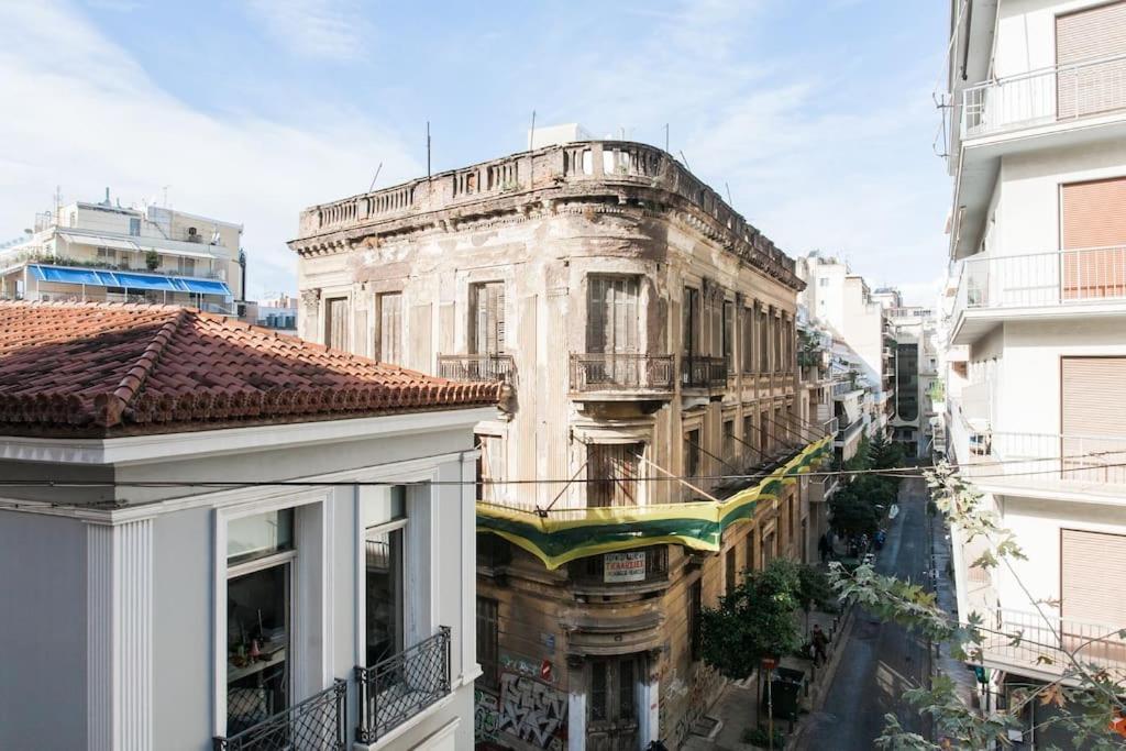 Openair Hot Tub/Big Balcony/Great Boutique Apt Atene Esterno foto